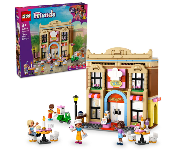 LEGO Friends 42655 Restauracja i szkoła gotowania - 1284101 - zdjęcie 2